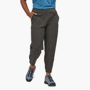 Patagonia Women's Happy Hike Studio Pants in Ink Black Medium